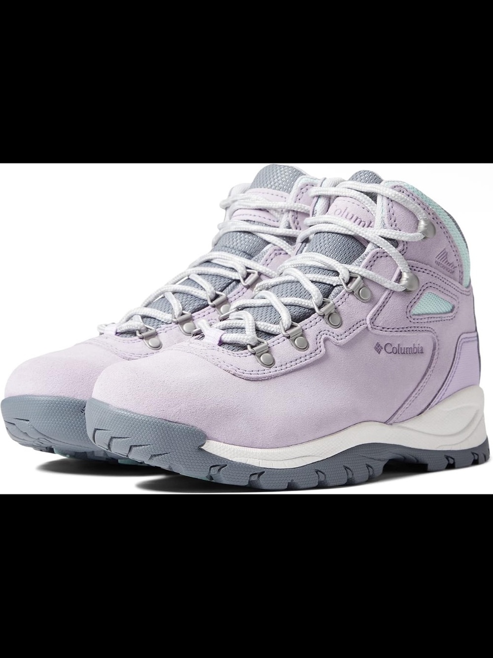 Columbia Women’s Newton Ridge Plus Waterproof Hiking Boot Purple/Grey 7